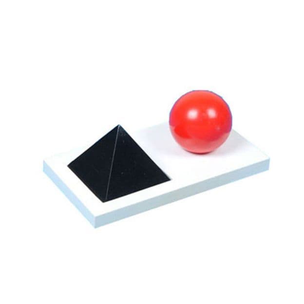 Kid Advance Montessori Noun & Verb Introduction Solids With Tray