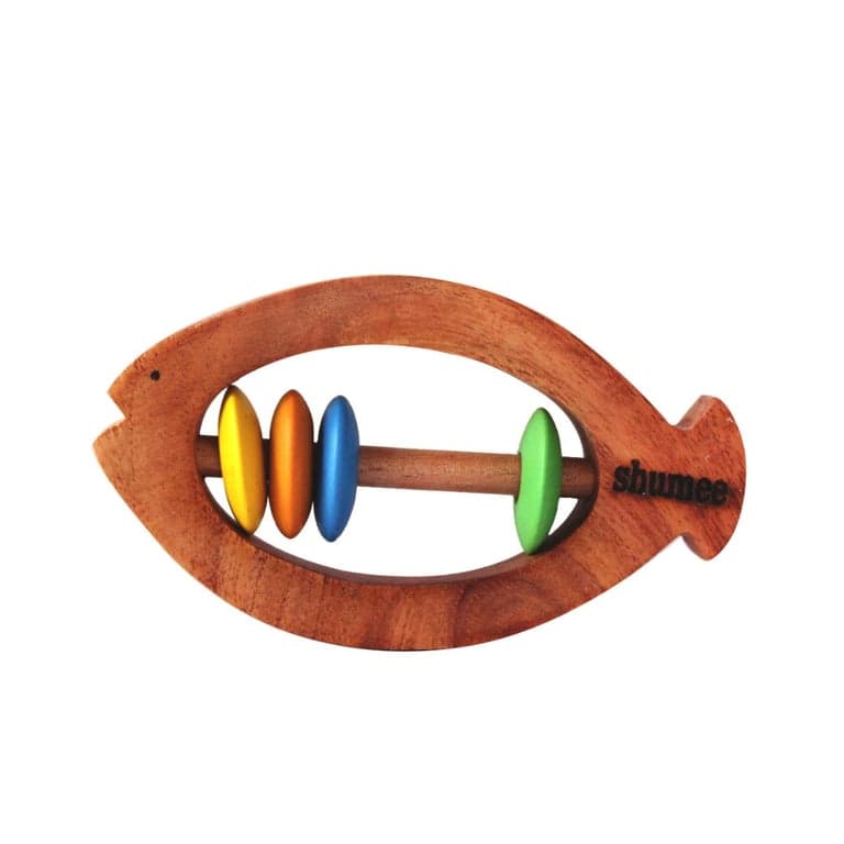 Shumee Teether Rattle Fish