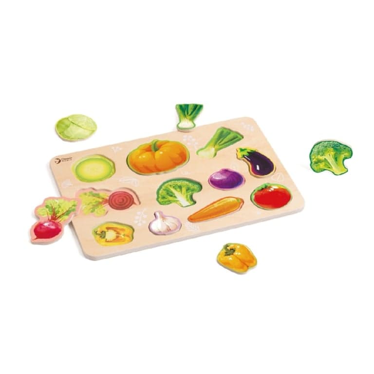 Classic World Puzzle delle Forme Verdure