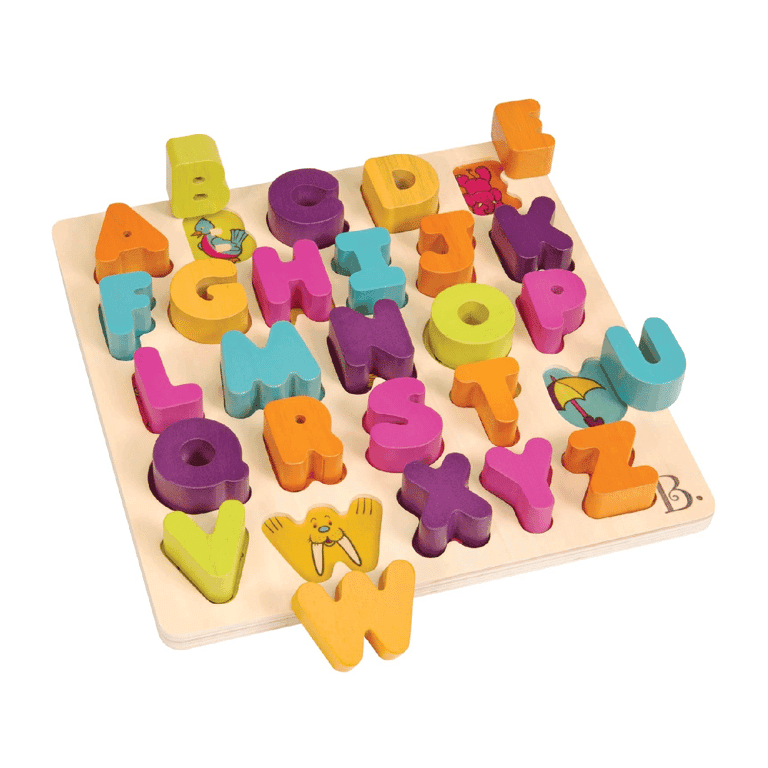 B. toys Alphabet Puzzle Alpha B. Tical