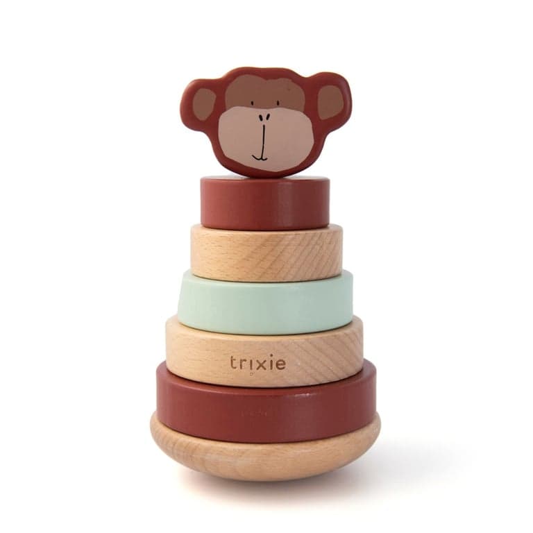 Trixie Torre Impilabile in Legno Scimmia