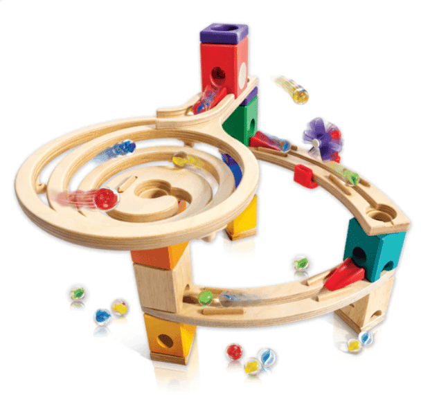 Hape Quadrilla Race to the Finish Marble Run Blocks