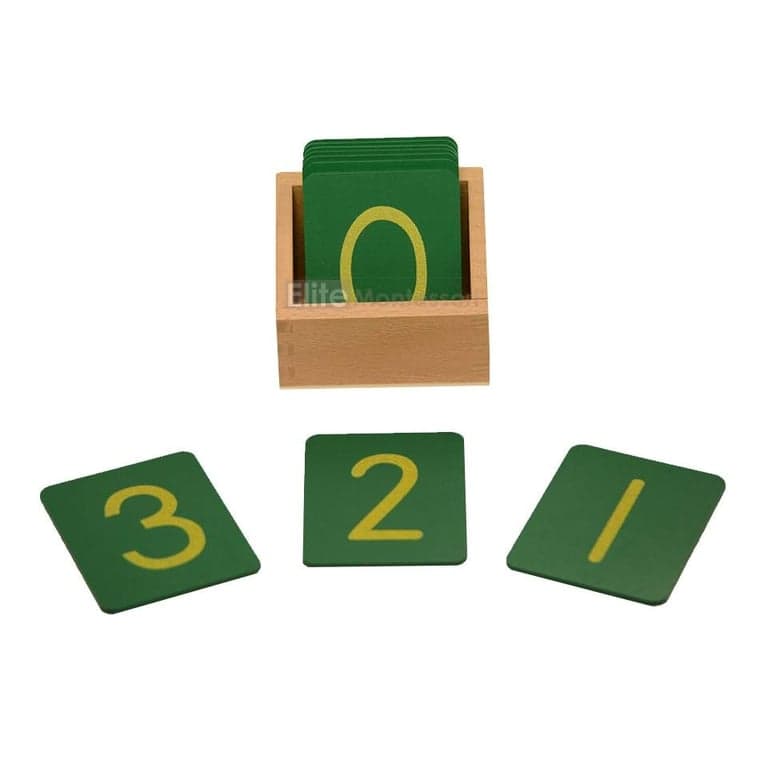 Elite Montessori Sandpaper Numbers