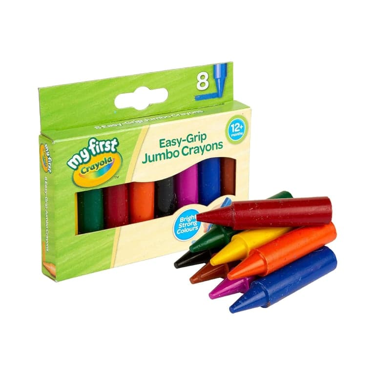 Crayola My First Jumbo Crayons 8 Pieces Assorted Colors