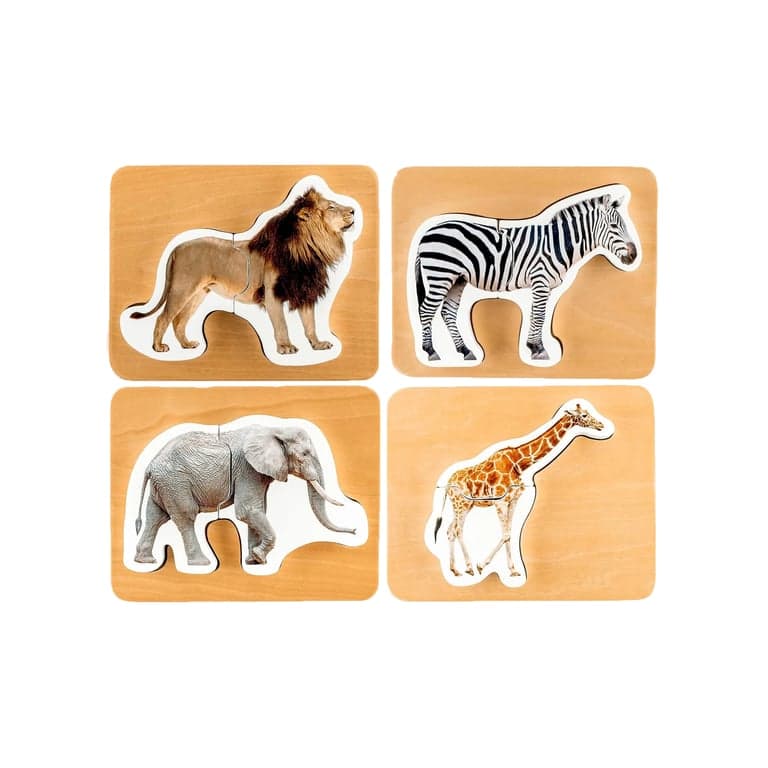 Montessori & Me Safari Animal Puzzle