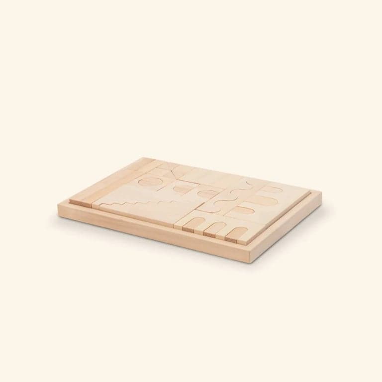 FitWood Huvila Blocchi da Costruzione Tiglio