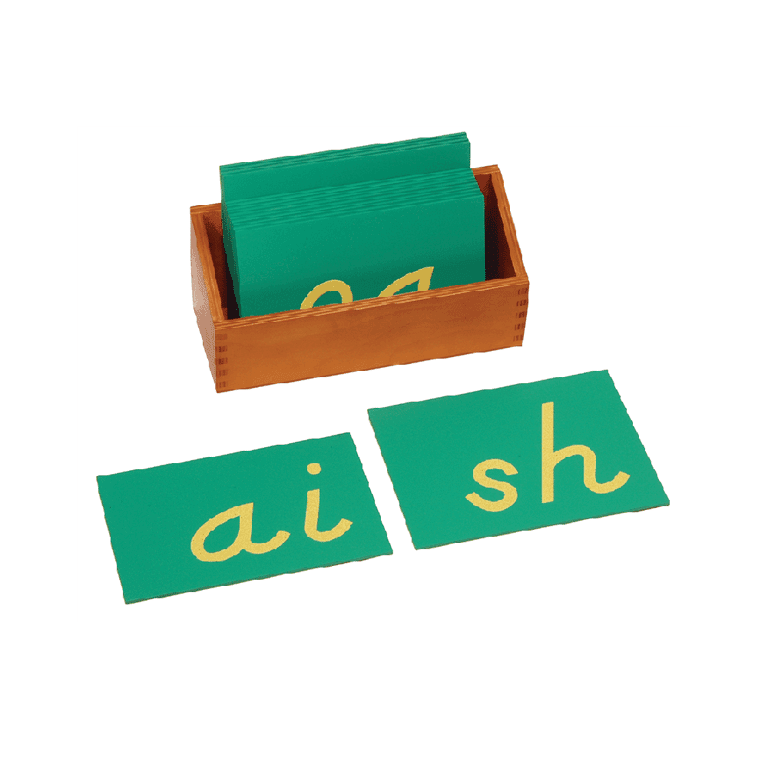 Alison's Montessori D'Nealian Style Double Sandpaper Letters Print With Box Premium Quality