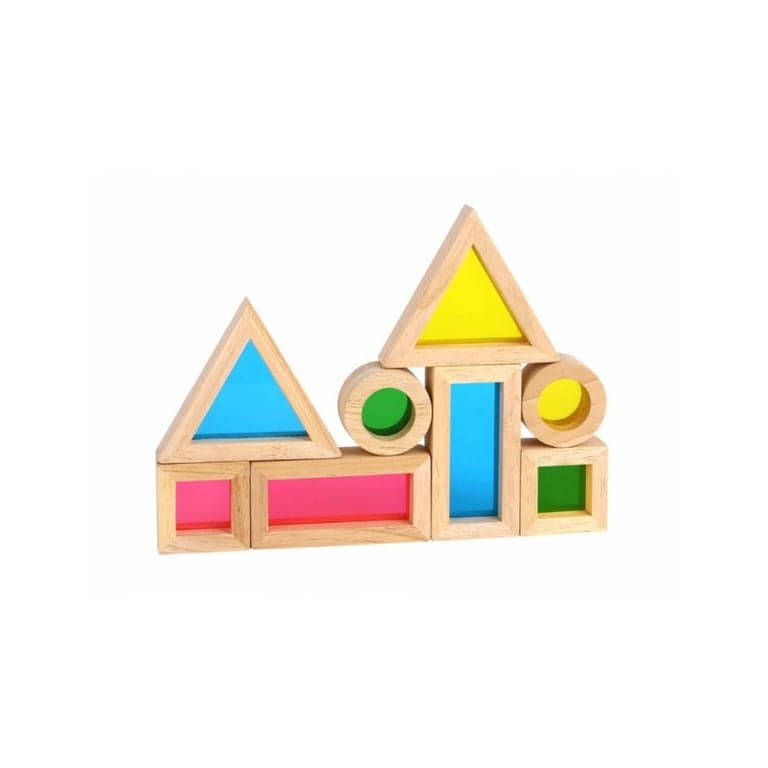Tooky Toy Blocchi Arcobaleno