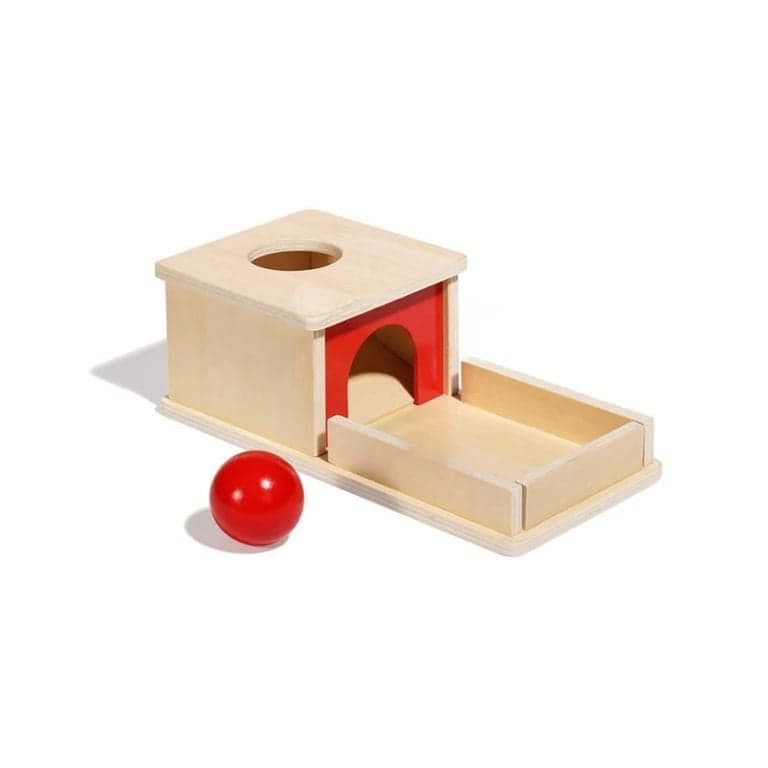 Clever Toys Box Montessori Object Permanence Box