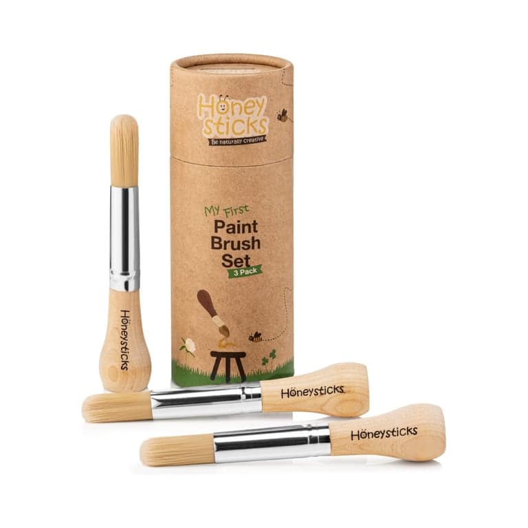 Honeysticks My First Paint Brush Set 3 Pieces