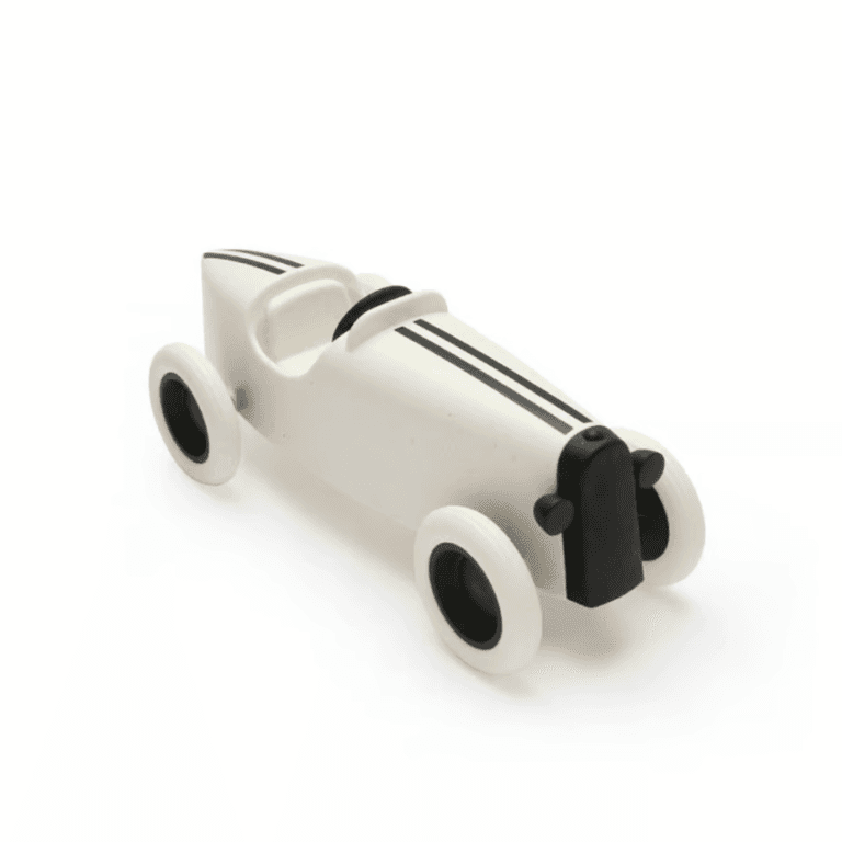Ooh Noo Auto da Corsa Giocattolo Bianco