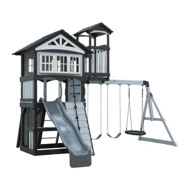Backyard Discovery Whispering Point All Cedar Wooden Swing Set