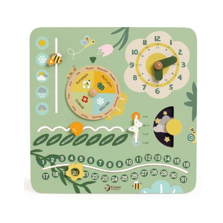 Classic World Busy Board Il Mio Primo Calendario