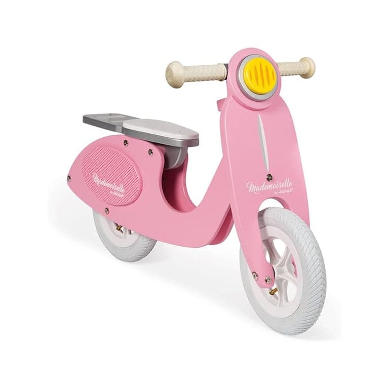 Janod 2-Wheels Scooter Balance Bike Mademoiselle Pink