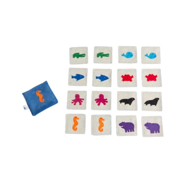 Zeki Learning Memory Game Water Animals