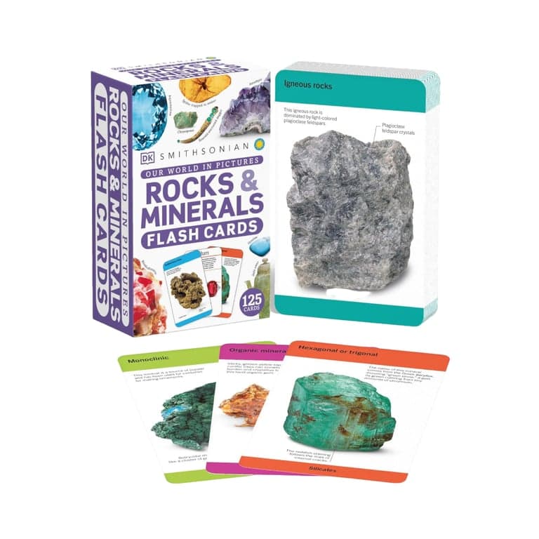 DK Our World in Pictures Rocks and Minerals Flash Cards