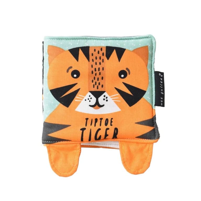Wee Gallery Soft Book Tip Toe Tiger