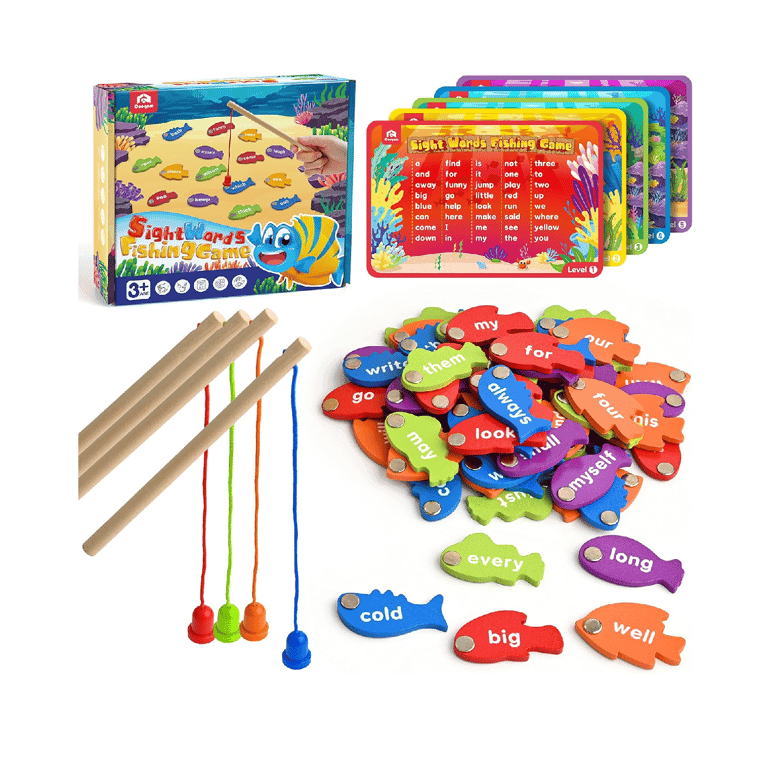 Coogam Sight Word Fishing Game