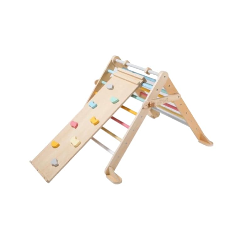 Elis Design Triangolo da Arrampicata con Parete da Arrampicata Fresco