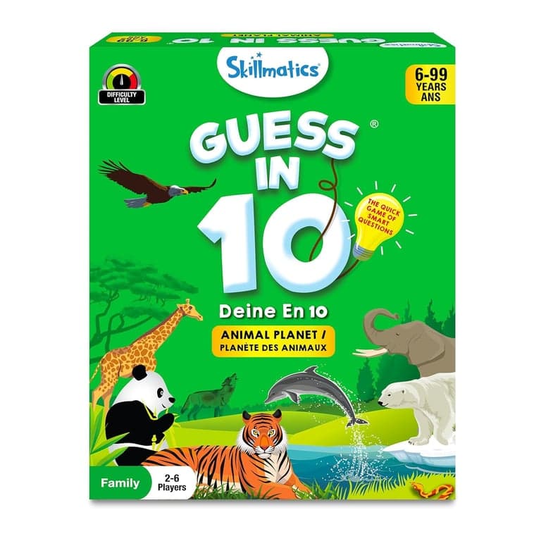 Skillmatics Card Game Animal Planet