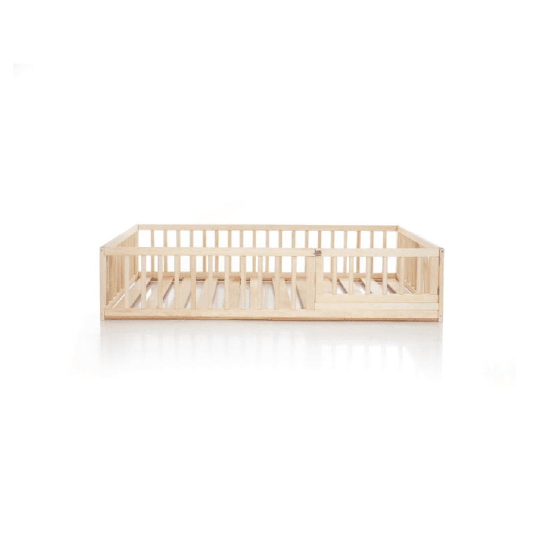 Home for Dreams Floor Bed Full Painted Eco Wax with Slats