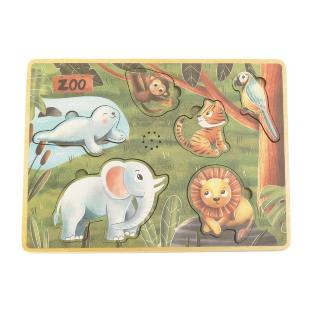 Elis Design Puzzle e Suoni dello Zoo