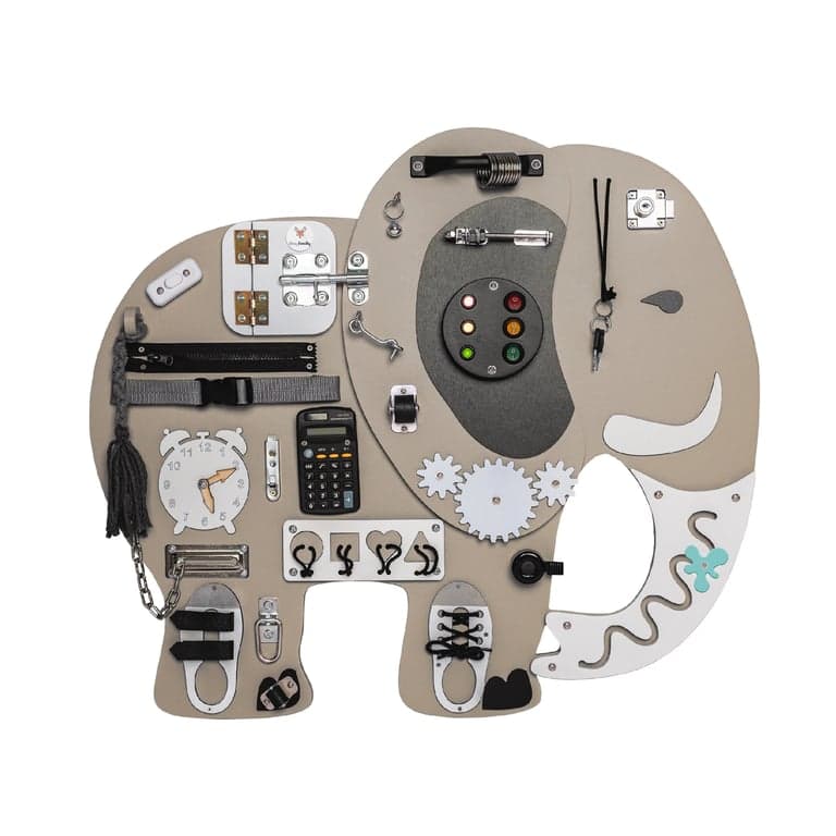 Foxy Family Busy Board Kostek l'Elefante Senza Nome Senza Supporto