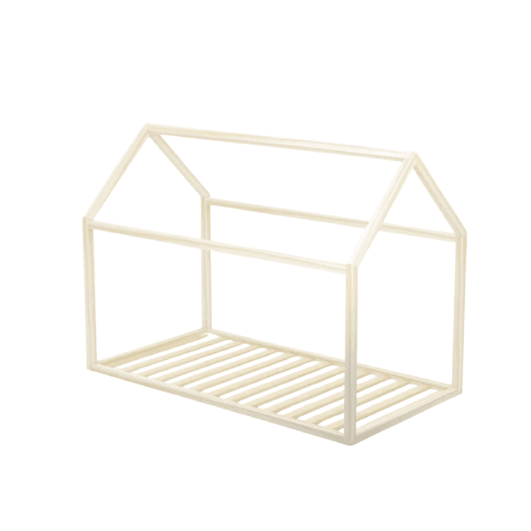 Custom Kids Furniture Sophia House Floor Bed Twin With Slats