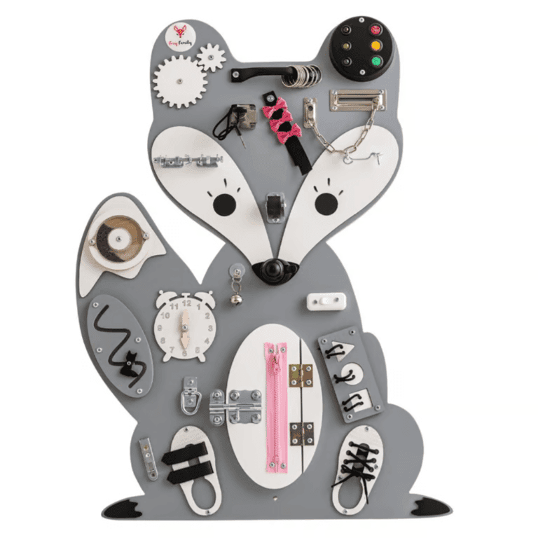 Foxy Family Busy Board Leonia la Volpe Senza Nome Senza Supporto