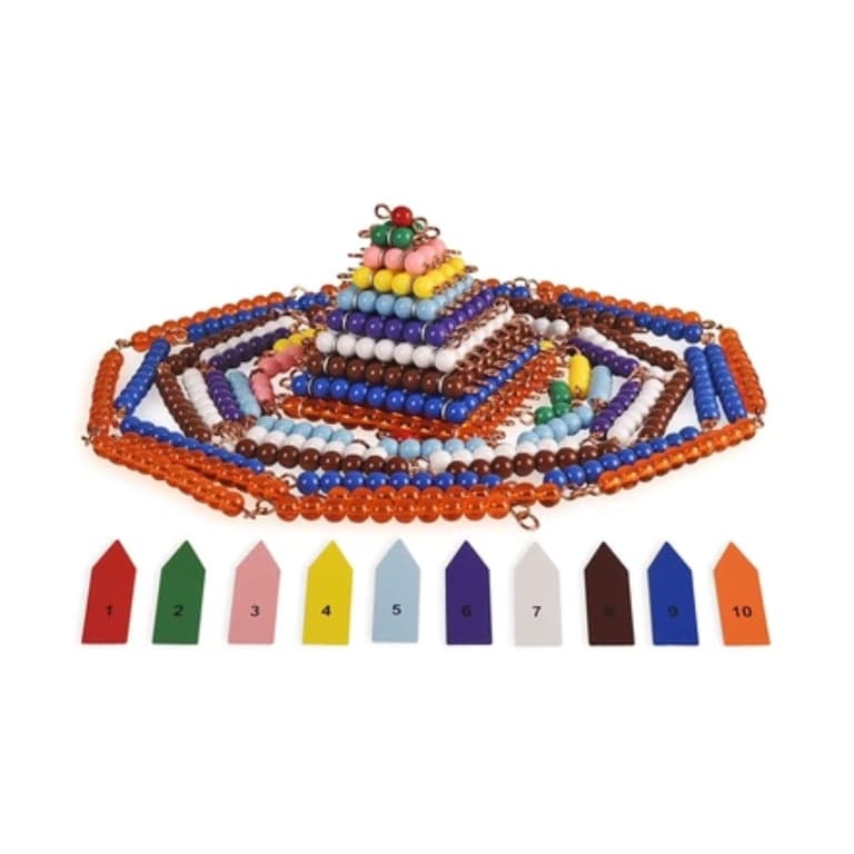 BOHS Montessori Bead Chains & Squares