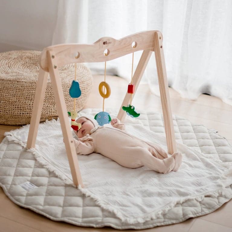 QToys Wooden Baby Gym