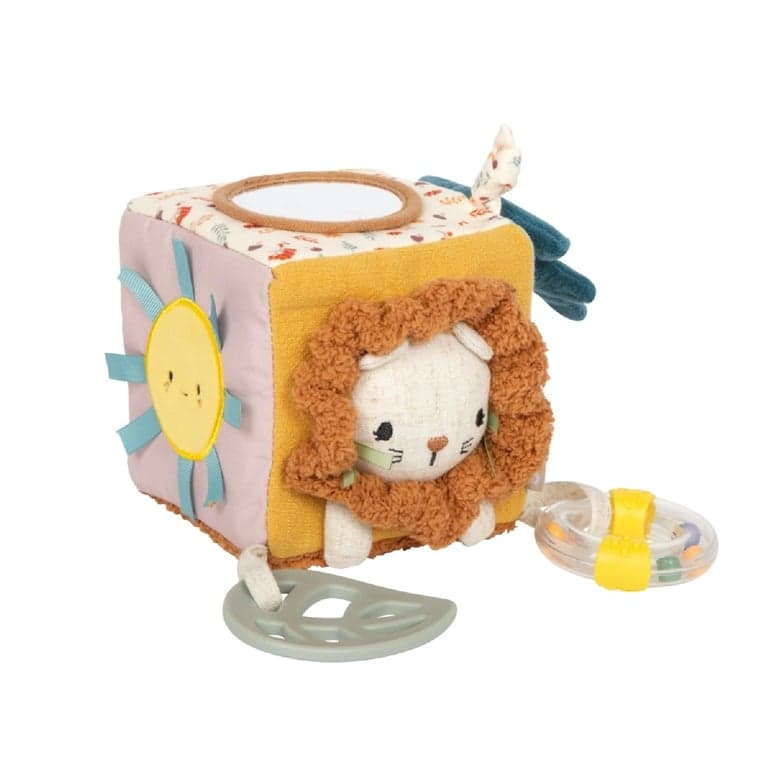 Small Foot Cubo Sensoriale Morbido Piccolo Leone
