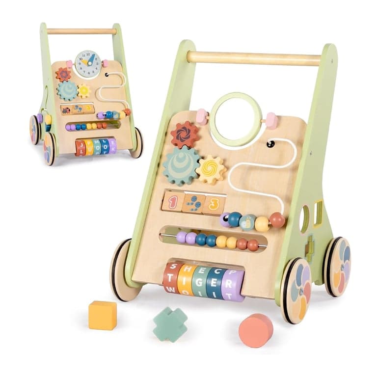 Bautia Wooden Baby Walker