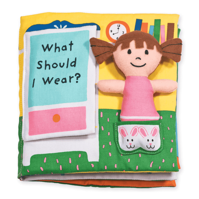 Melissa & Doug Soft Activity Baby Book What Should I Wear?
