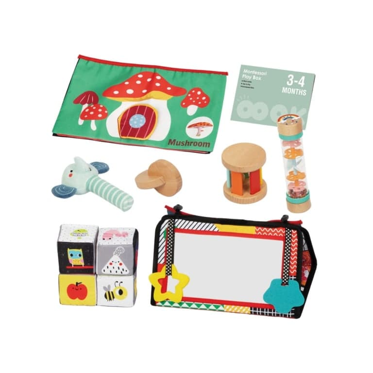 Woopie Green Set Regalo per 3-4 Mesi