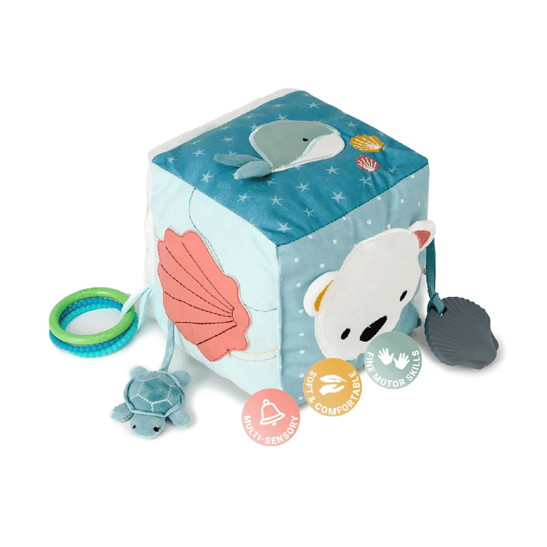 Little Big Friends Soft Activity Cube Sea Animals