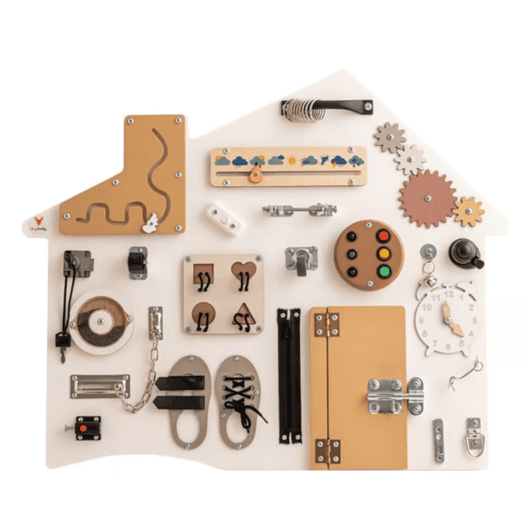 Foxy Family XL Busy Board Bianco Senza Nome Con Supporto