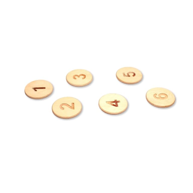 Kidodido Stepping Stones 6 Pieces Numbers