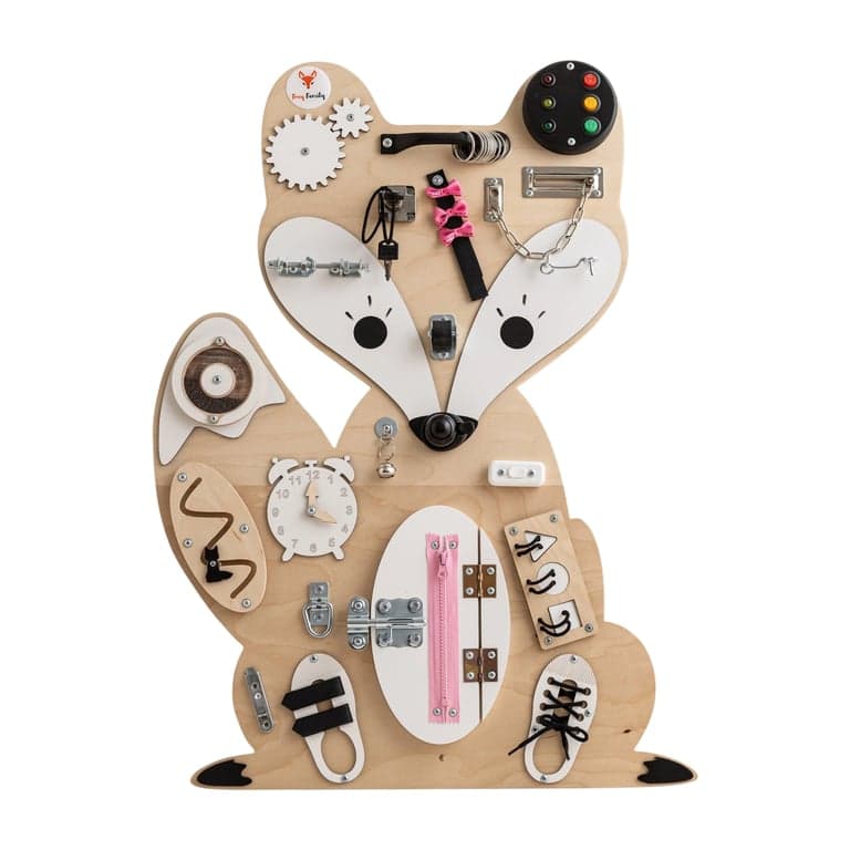 Foxy Family Busy Board Stefania the Fox No Name With Stand