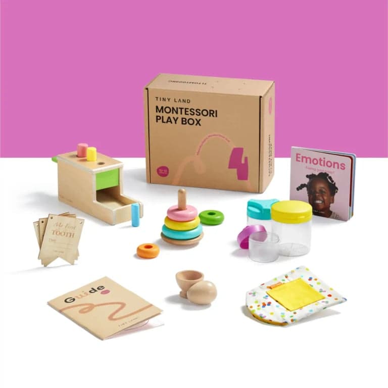 Tiny Land Montessori Toys for Infants (10–12 Months)