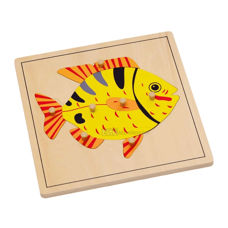 Elite Montessori Fish Puzzle