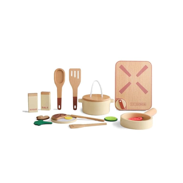 Seaside-Montessori Pretend Cooking Toy