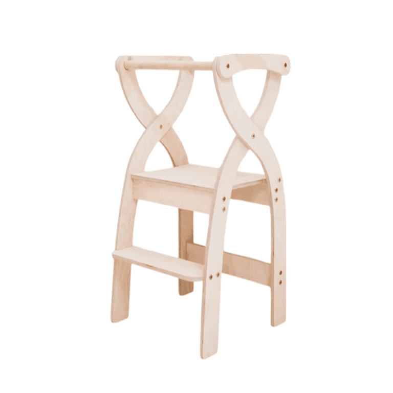 MandreleKids Torre per Bambini Stile 3 Cera Naturale