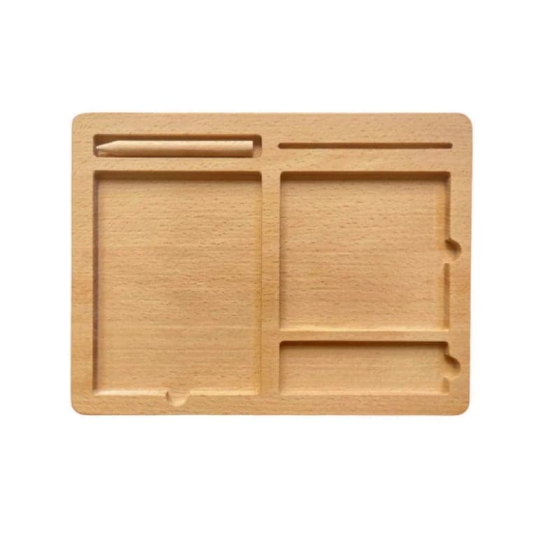 Green Elephant Home and Toys 3-Part Tray With Pen