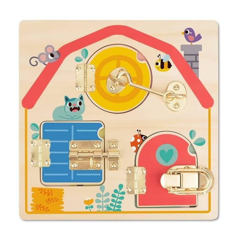 Tookyland Activity Board With Latches