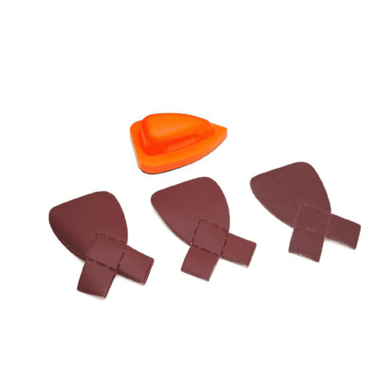 ToolKid Blocco Abrasivo per Bambini con set di Carta Abrasiva (15 Fogli)