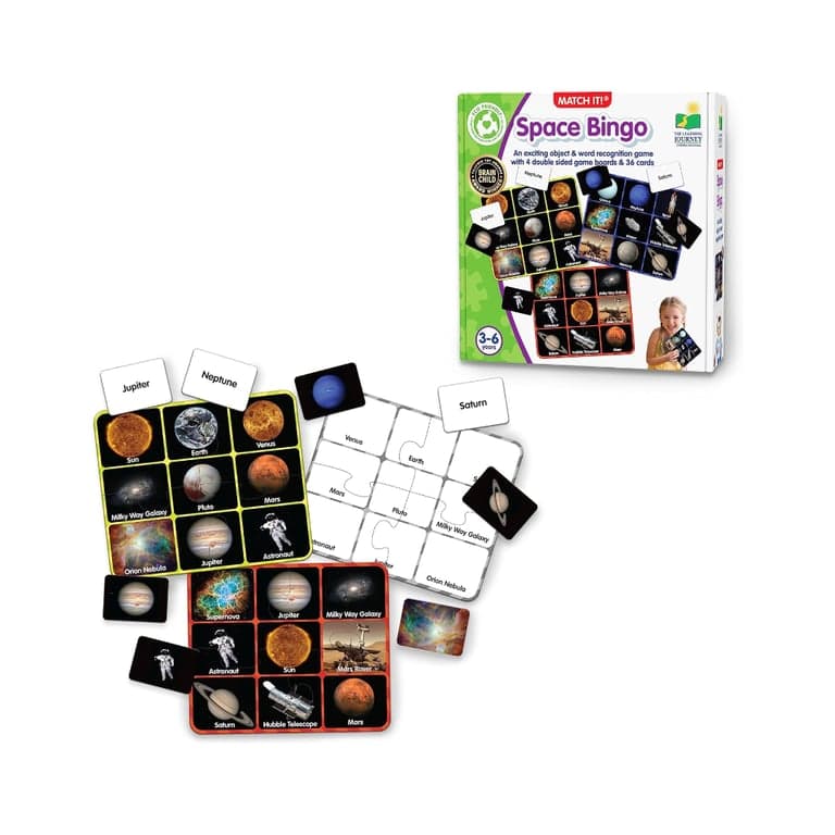 The Learning Journey Match It! Bingo Space