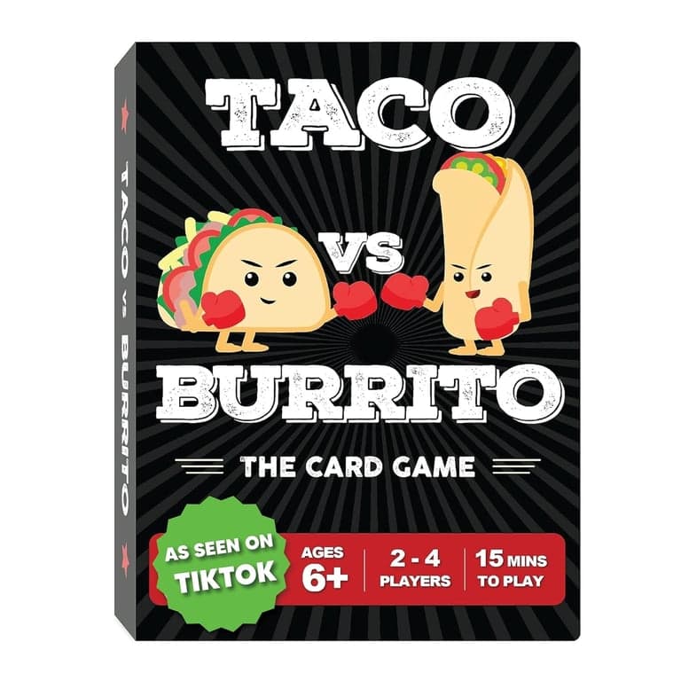 Taco vs Burrito Strategic Card Game