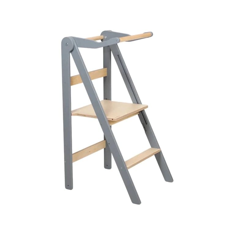 Lumbary Torre di supporto pieghevole grigia