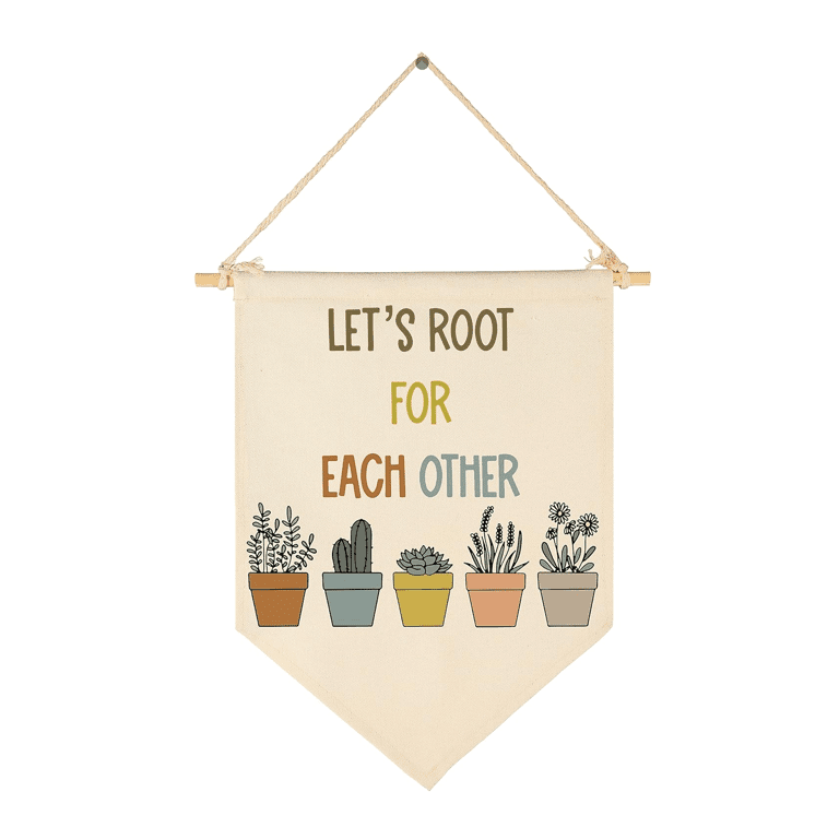 FYSIA Wall Art Let's Root for Each Other